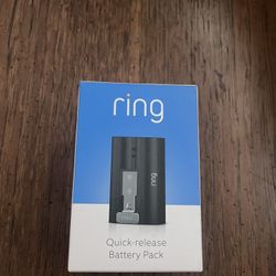 Ring Camera Battery w charger 