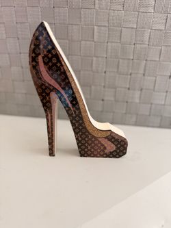Louis Vuitton Monogram High Heel Decorative Figurine