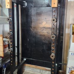 Wooden Squat Rack (No Weights)
