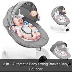 Kidinix Baby Auto Swing 18.3D x 50.8W x 43.2H centimeters 