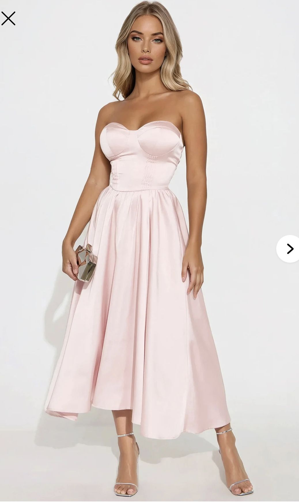 Baby Pink Fashion Nova Dress