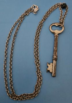 Skeleton key necklace, OBO