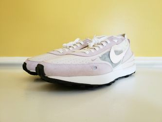 NIKE Women's Waffle One Summit Athleisure Running Shoes (10.5) Pink/Rose