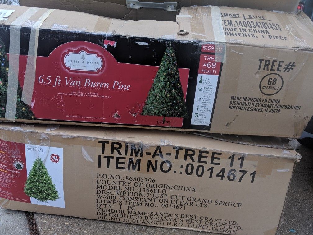 Christmas trees $40 each