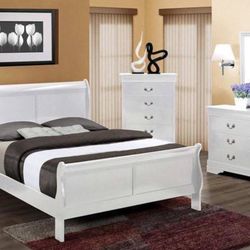Six piece full or twin bedroom set
