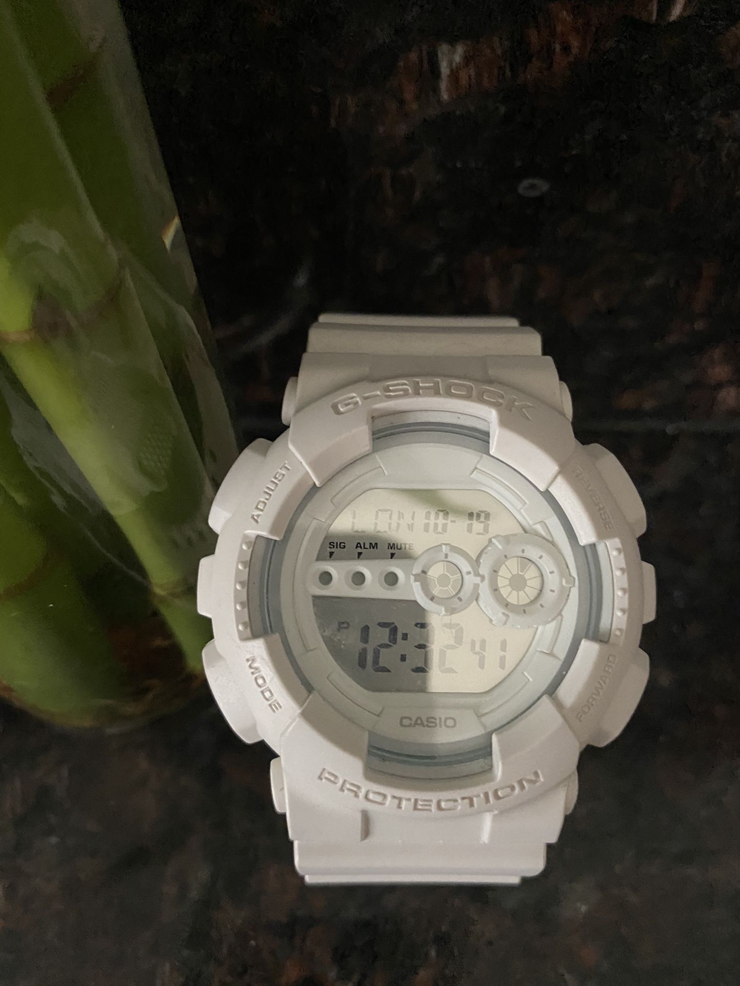 G-Shock White Watch