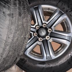 18” Toyota Tacoma limited wheels