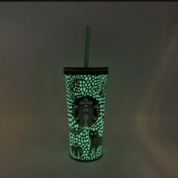 Starbucks Halloween Glow In The Dark Tumbler