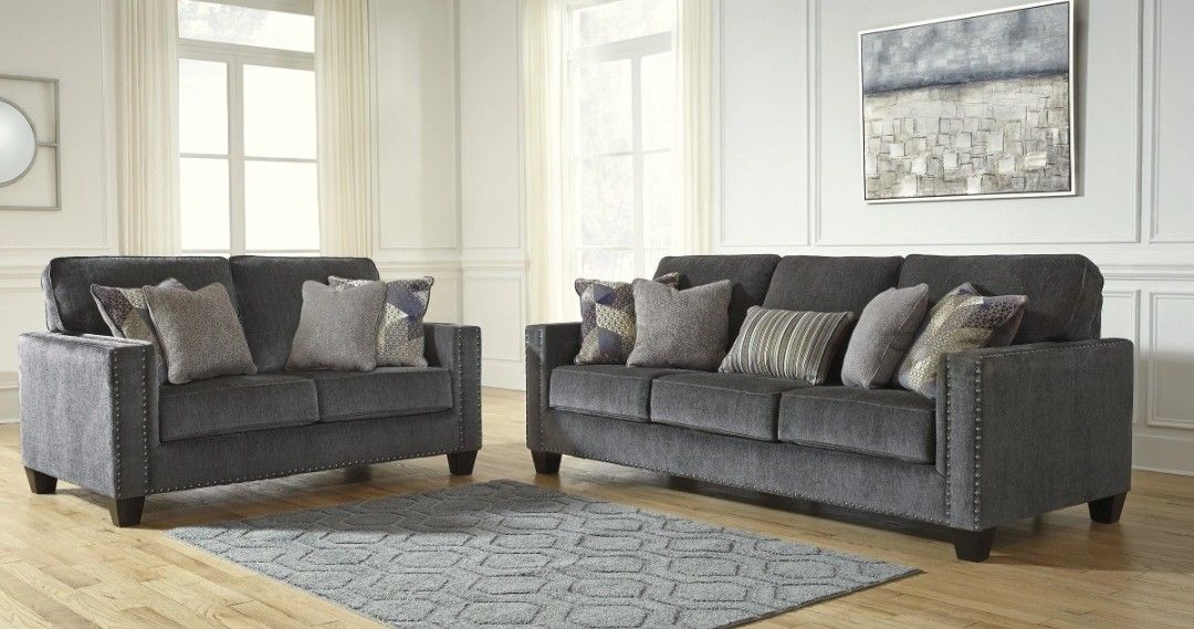 Gavril Smoke Living Room Set