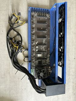 Cryptocurrency 8 Gpu Mining Rig Motherboard 