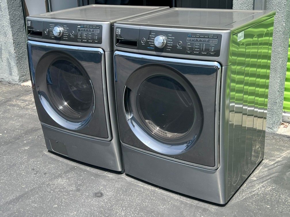 WASHER AND DRYER SET GAS KENMORE