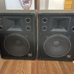 EV Model S152 Speakers High 28” Deep 16” Wide 22”