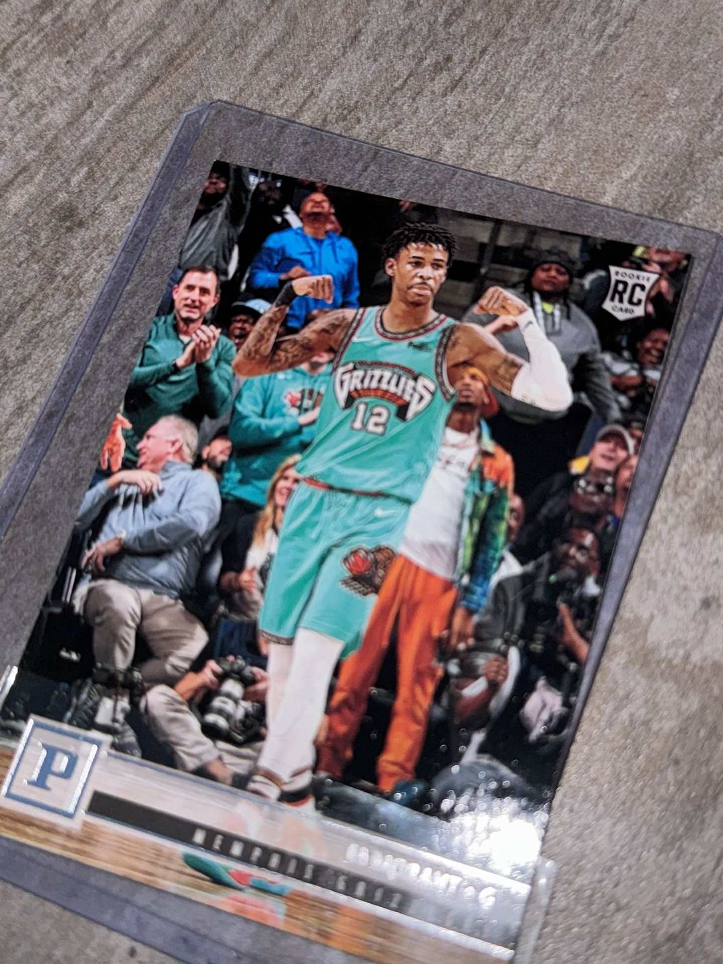 2019-20 Panini Chronicles -Young Dolph in Background #116 Ja Morant Rookie Card