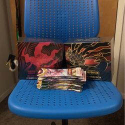 Two Black Boxes, Including 10 Pokemon Packs 