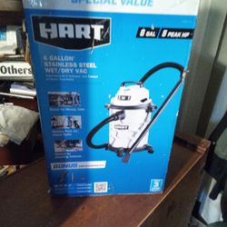 Hart 5 Gallon Wet dry Vac New