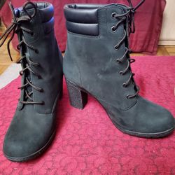 BRAND NEW WOMEN'S TIMBERLAND DEFENDER HEELED BOOTS SIZE 10