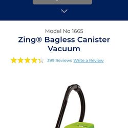 Bissell Zing Canister