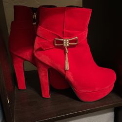 9” Red Heels 