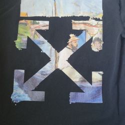 Off-White Edouard Manet Boat Studio Claude Monet Arrows Shirt