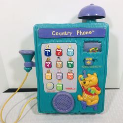 Vintage 1997 Tiger Electronics Disney’s Winnie the Pooh Country Phone