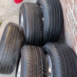 Wheels And Tires For Lexus, Toyota, & FJ SERIES Trucks And SUVs With 6 Lugs,