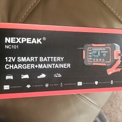 Nexpeak NC101 12V Smart Automatic Lead-Acid Battery Charger New Unopened Box