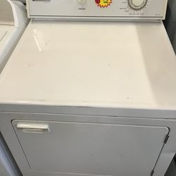 White  Maytag Dryer 