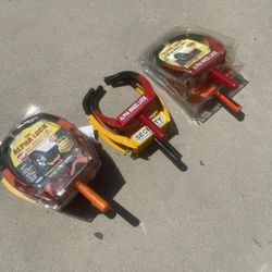 Wheel Lock For Cars Or Trailer 