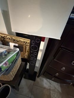Tall fancy lamp