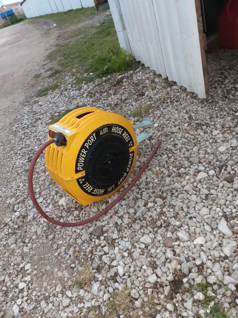 POWRR PORT AIR HOSE REEL for Sale in Humble, TX OfferUp
