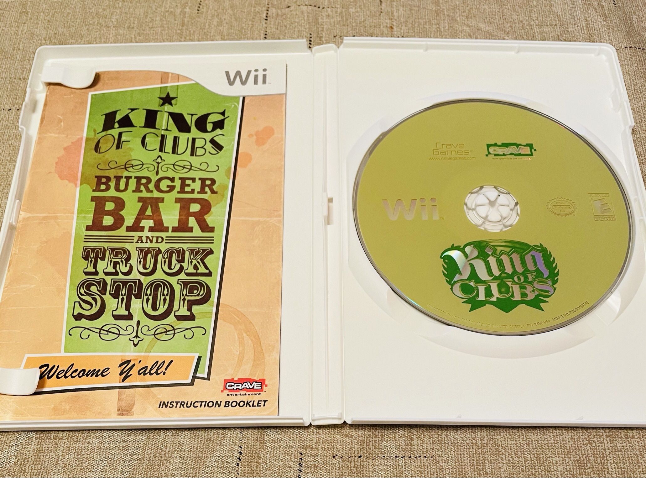 Wii King Of Clubs Minin Golf