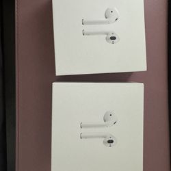 Two 2nd gen AirPods