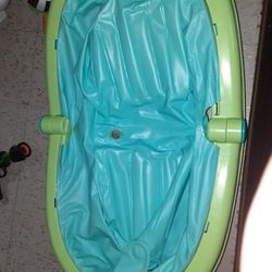 Newborn Inflatable Bath Tub Used