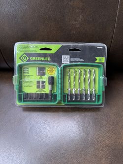 Greenlee Drill Tap Countersink Bit Kit Complete Set DTAPKIT EXTENDED SET. NEW