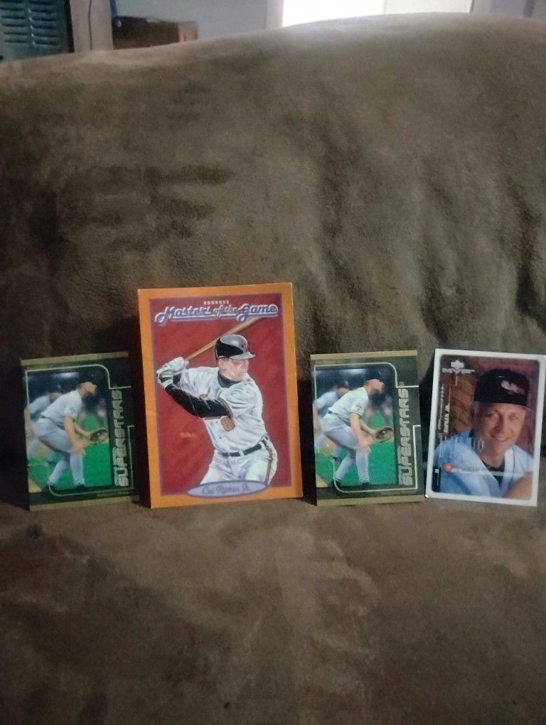 Lot Of 4 Cal Ripken Jr. Baseball Cards