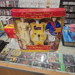The King and I Magic Dancing Anna and the King Doll Set (NEW)