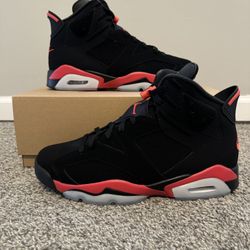 Air Jordan 6 Retro Reverse Infrared Salesman Men’s Size 12 (CT8529-001)