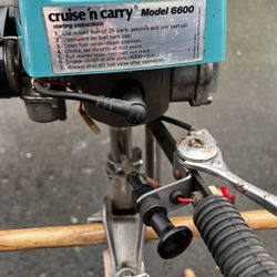 Cruise N’ Carry Model 6600 Outboard Boat Motor 