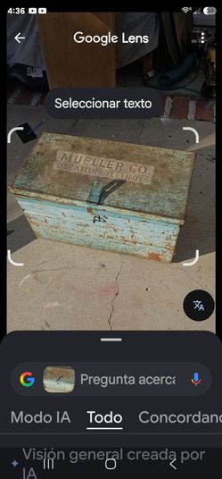 Vintage Metal Tool Box - Mueller Co. Decatur Illinois - Industrial Antique Storage"