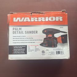 NEW Warrior Detail Palm Sander – In Box