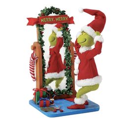 CHRISTMAS GRINCH, “WONDERFUL, AWFUL IDEA!”, DEPT 56, GREAT GIFT