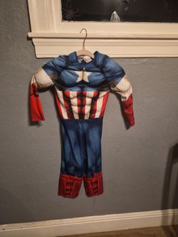Capitan America costume one time used