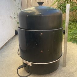 Electric Smoker with Wood Chips