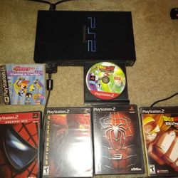 PlayStation 2 + Games + Gaming Accessories
