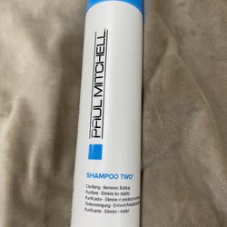 Paul Mitchell Shampoo Two, Clarifying Shampoo, Deep Cleanses + Removes Buildup, For All Hair Types, Especially Oily Hair