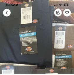 2 New Dickies Cargo Shorts Relaxed Fit 13” Inseam, size 40