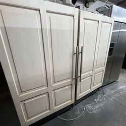 Subzero 72” built in refrigerator panel ready