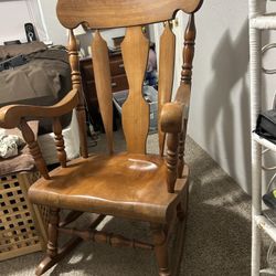 Solid Wood Rocker
