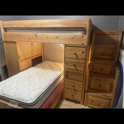 Wood Bunk Bed