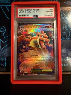 2026 POKEMON ASC EN MEGA CHARIZARD Y ex